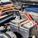 car battery connect to jump start cables